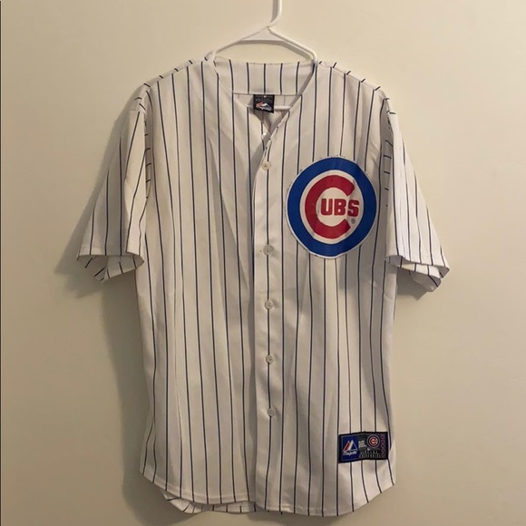 chicago cubs white jersey